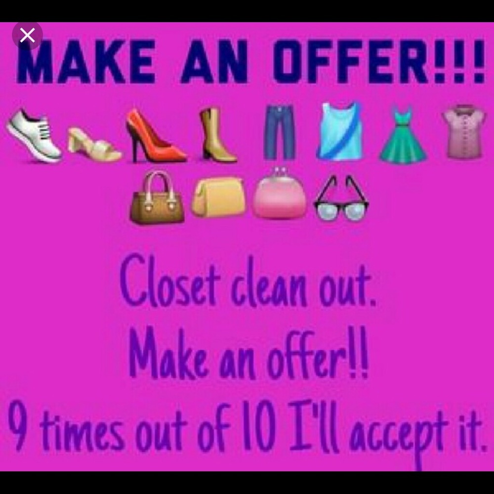CLOSET CLEANOUT